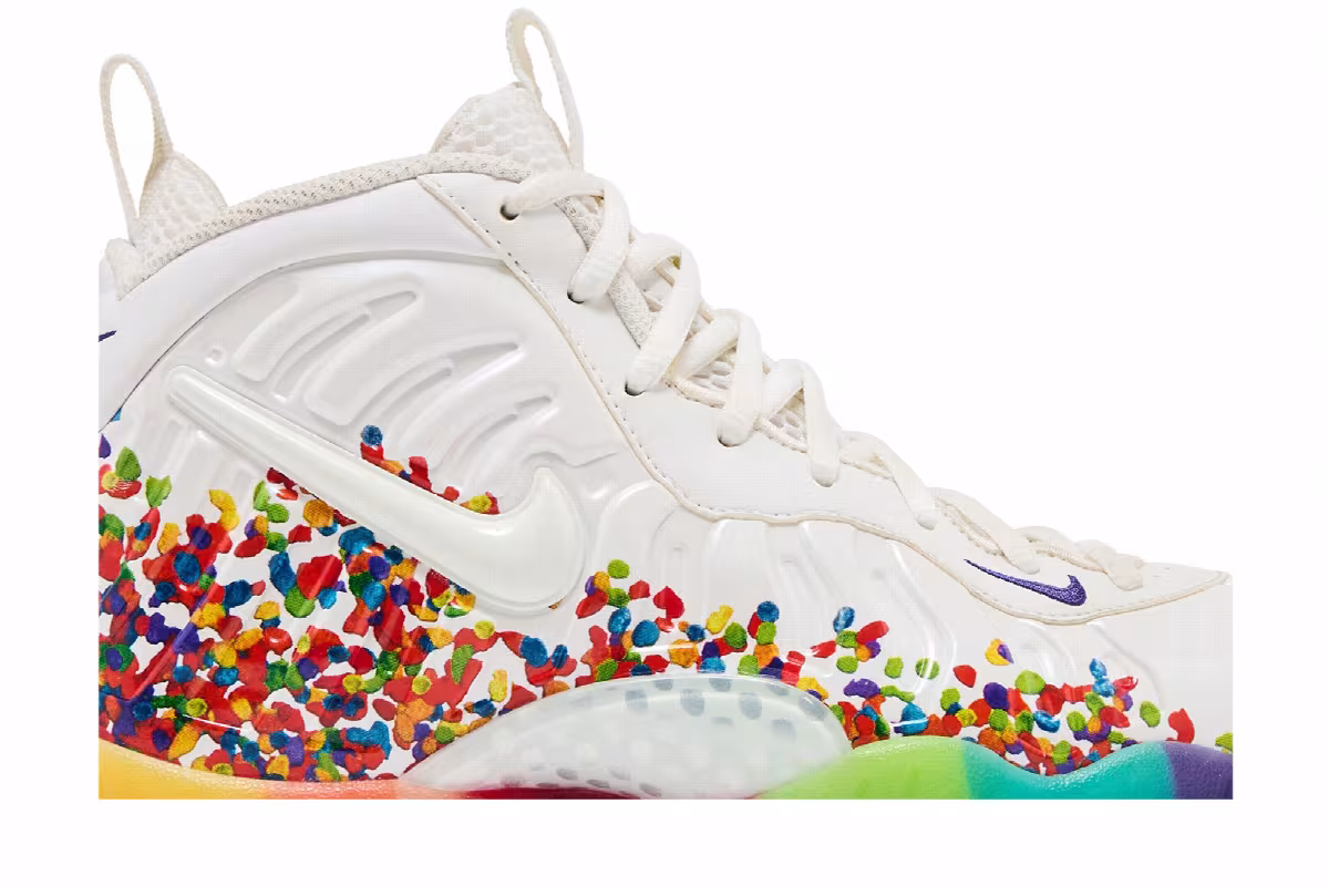 Nike Little Posite Pro GS Fruity Pebbles, view 3