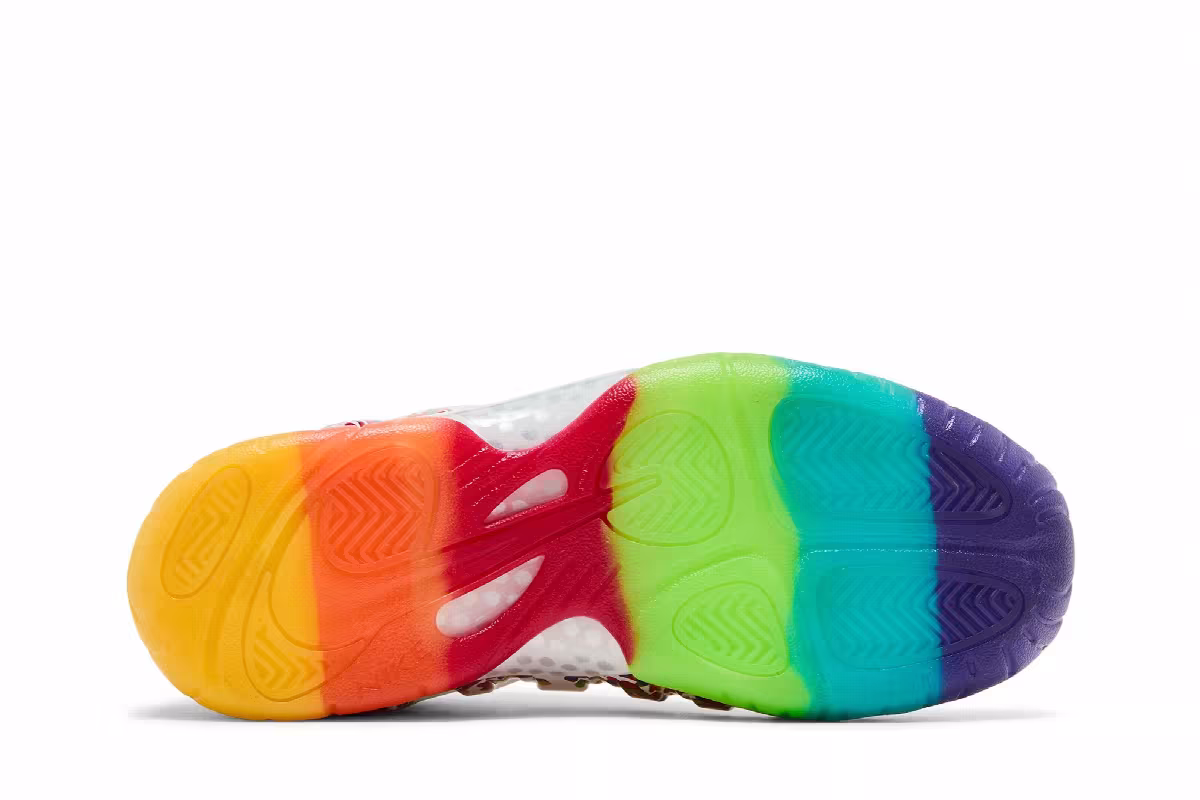 Nike Little Posite Pro GS Fruity Pebbles, view 5