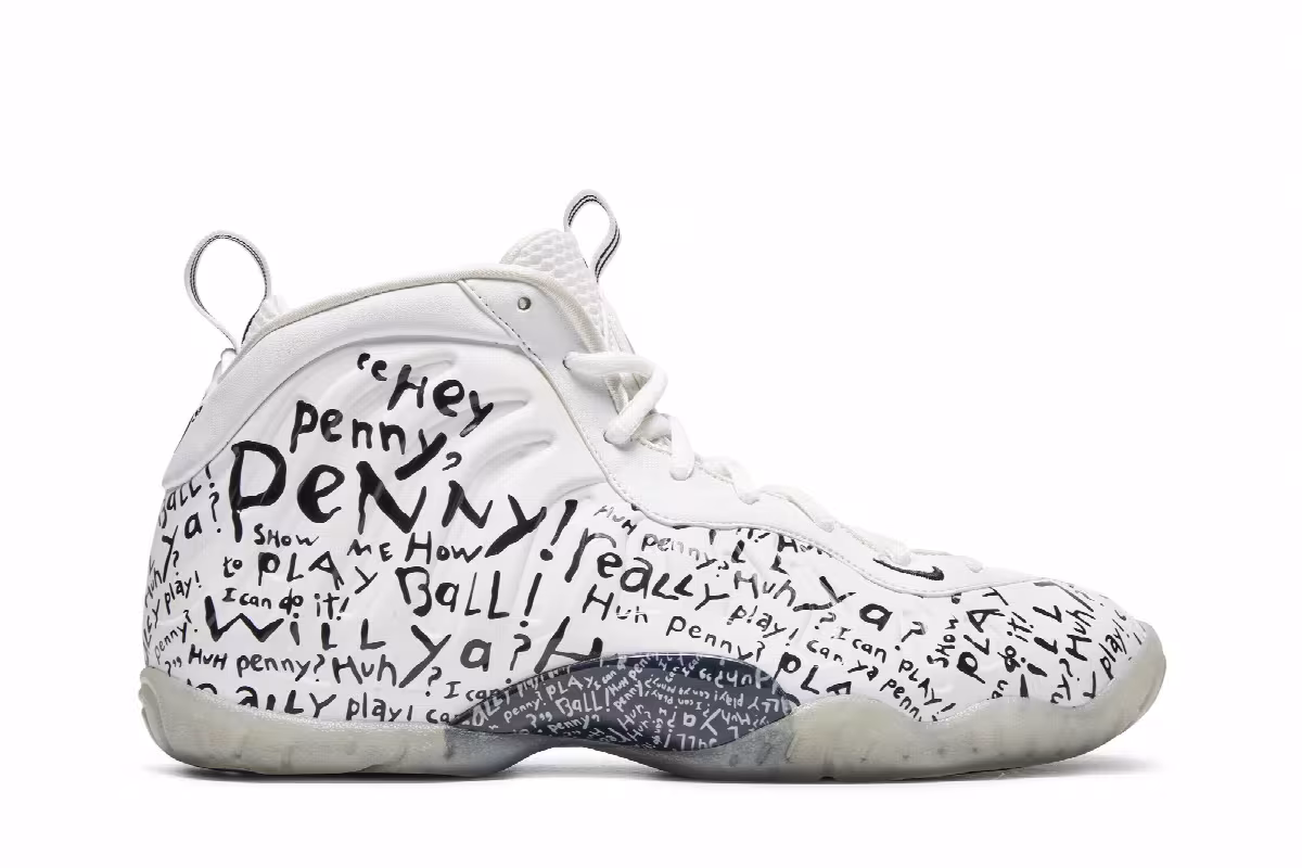 Nike Little Posite One GS Lil Penny, view 2