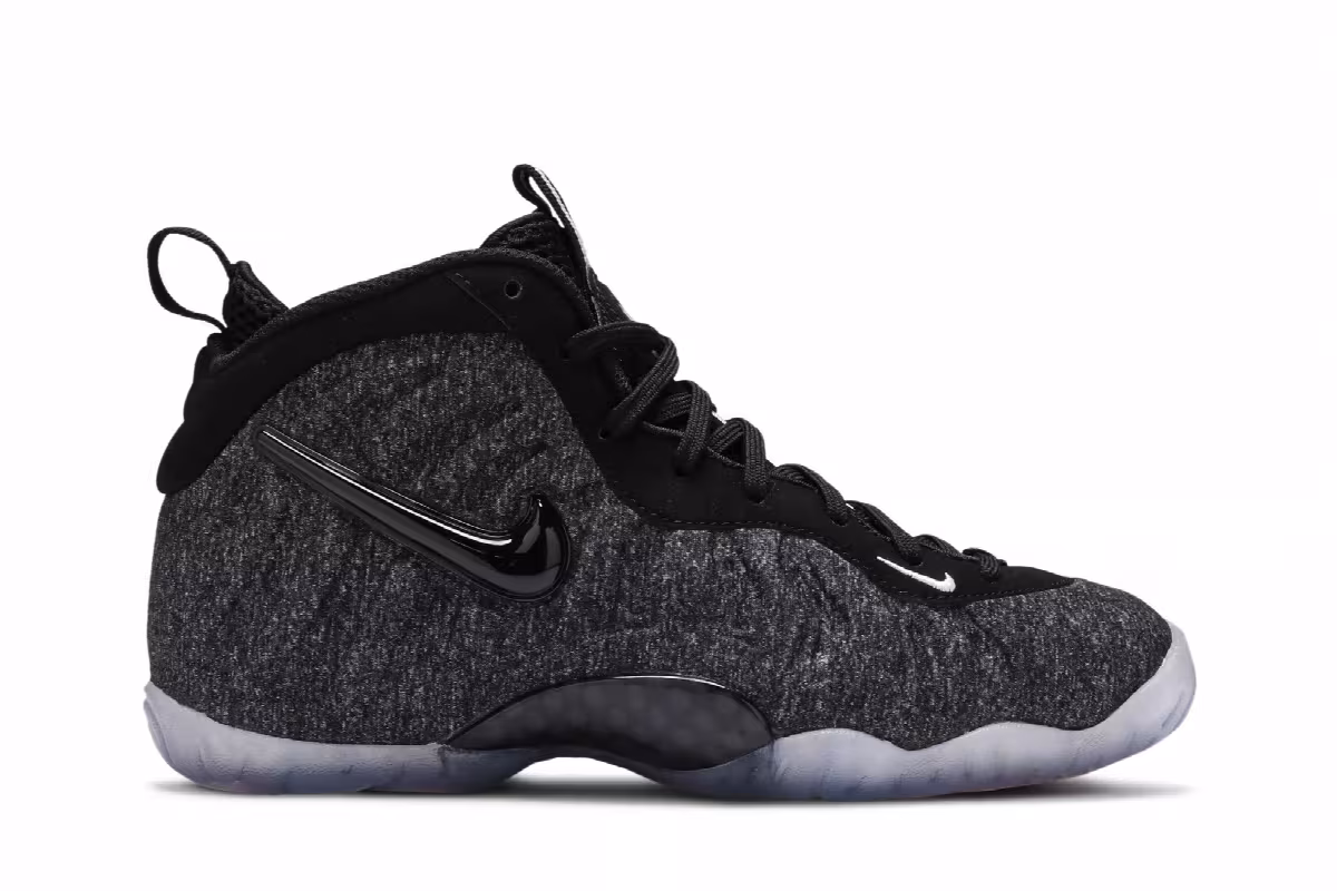 Nike Little Posite Pro GS Wool Fleece, view 2