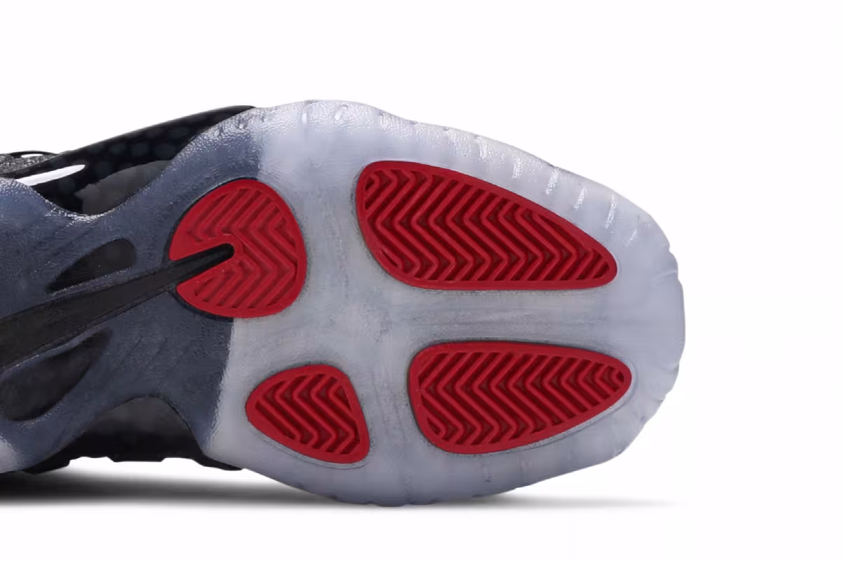 Nike Little Posite Pro GS Wool Fleece, view 6