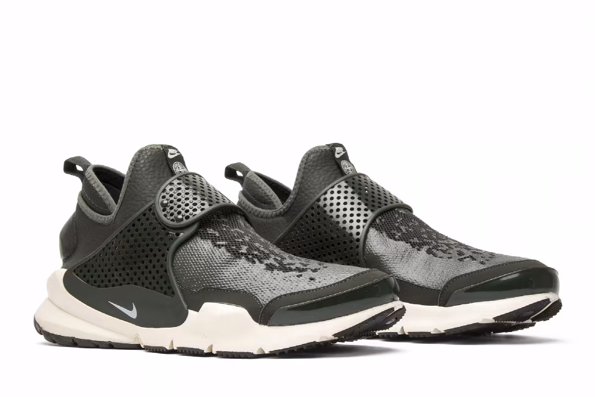Stone Island x NikeLab Sock Dart Mid SP Sequoia, view 9