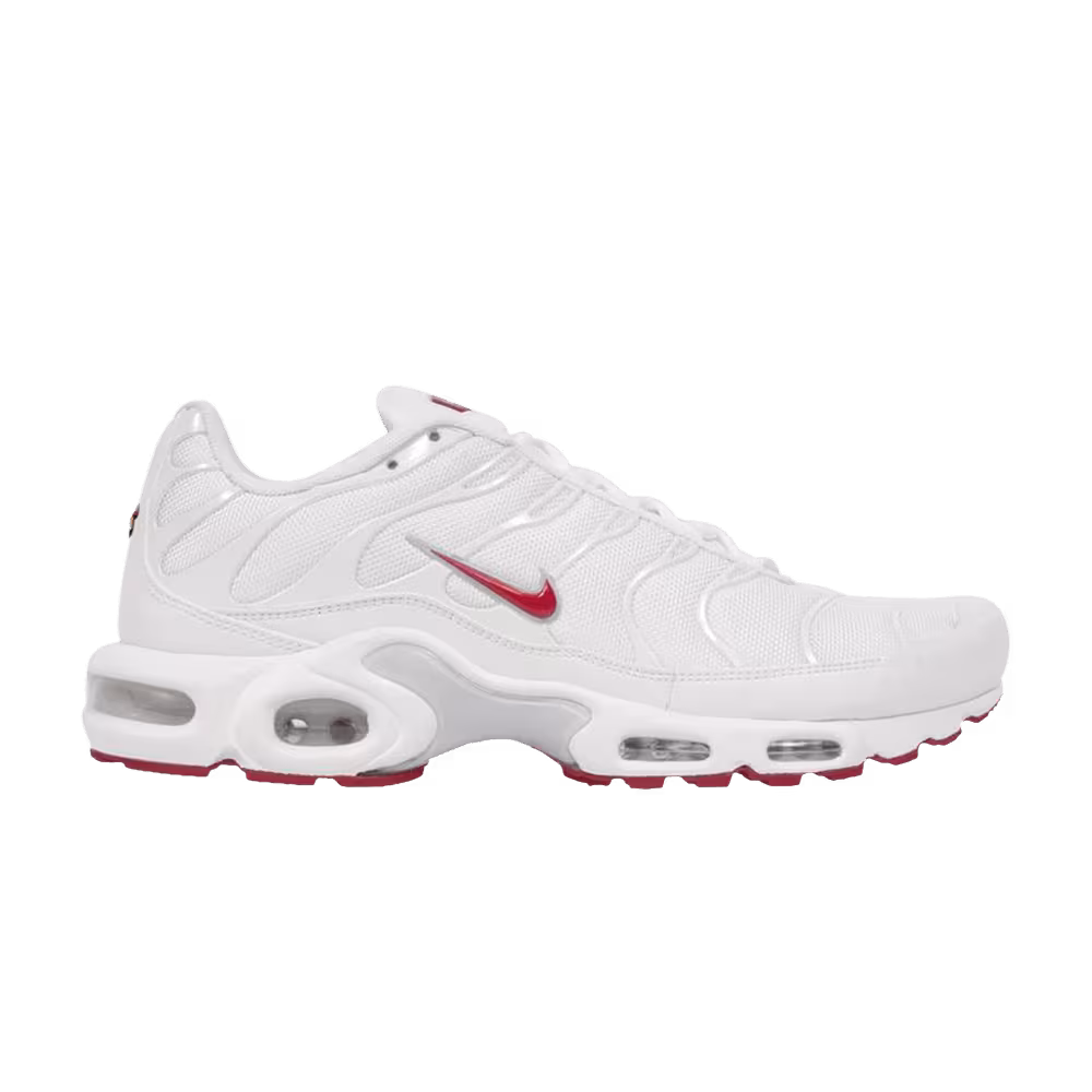 Nike Air Max Plus White Gym Red