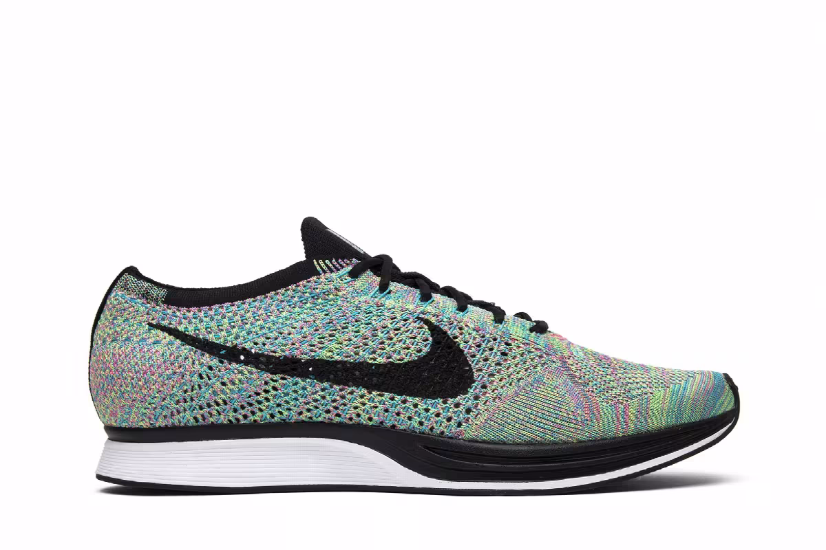 Nike Flyknit Racer Multi-Color 2.0 2017, view 2