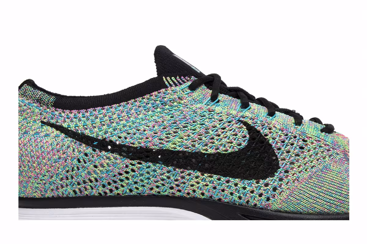 Nike Flyknit Racer Multi-Color 2.0 2017, view 3