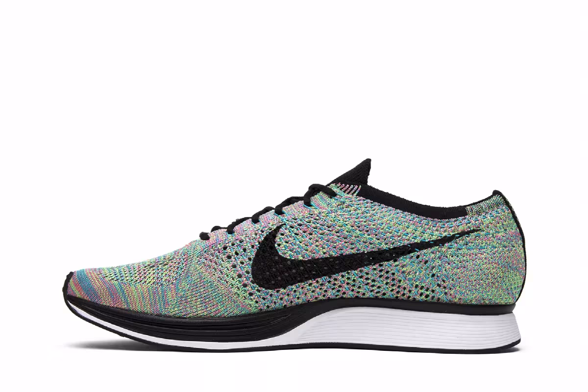 Nike Flyknit Racer Multi-Color 2.0 2017, view 4
