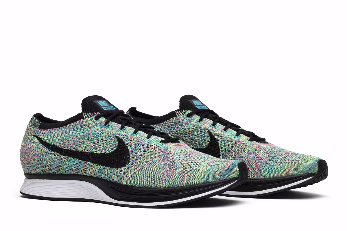 Nike Flyknit Racer Multi-Color 2.0 2017, view 9