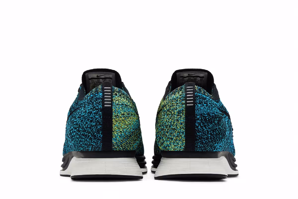 Nike Flyknit Racer Blue Glow, view 7
