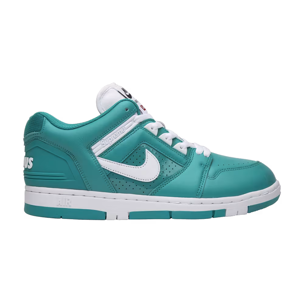 Supreme x Nike Air Force 2 Low Teal