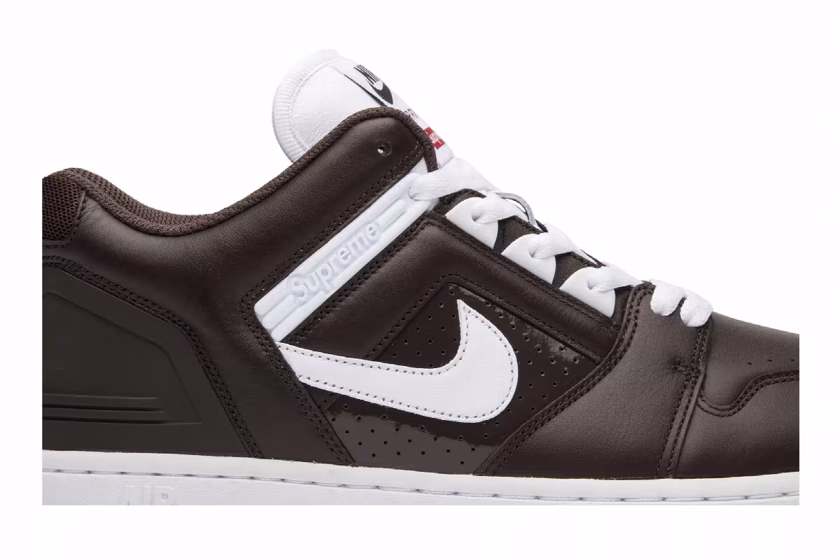 Supreme x Nike Air Force 2 Brown, view 3