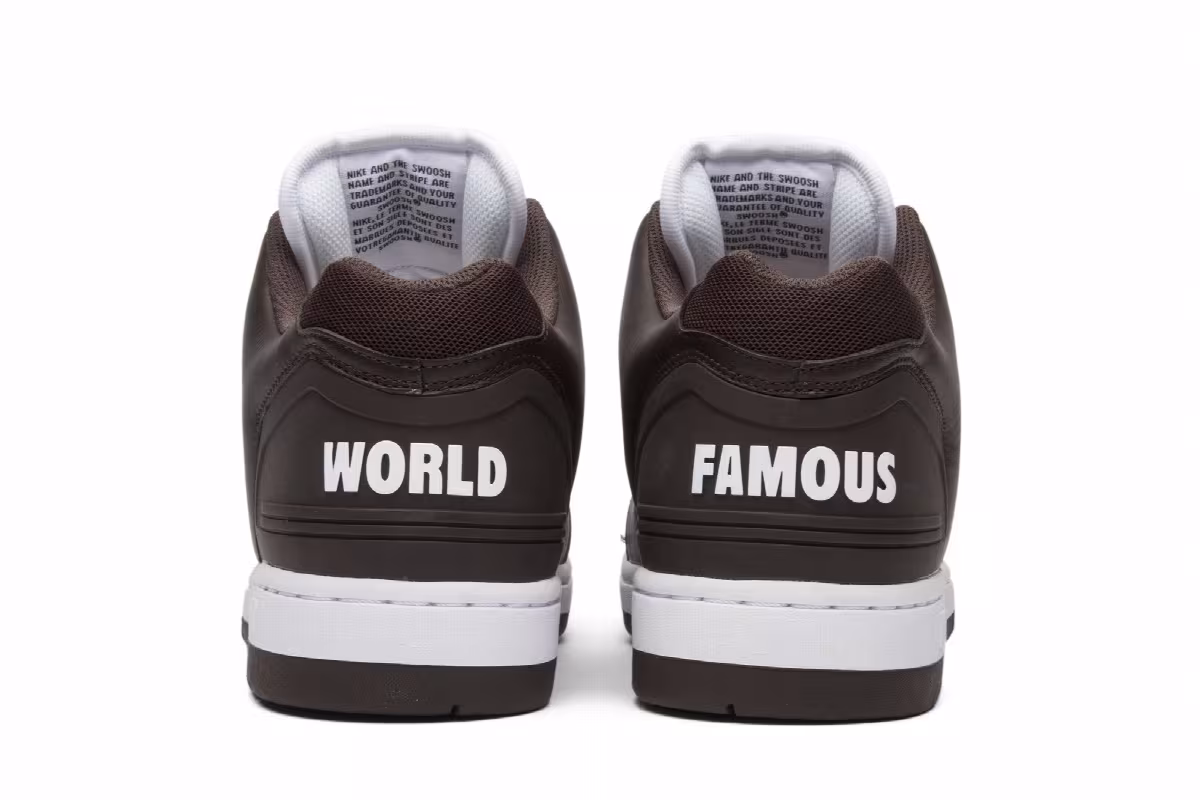 Supreme x Nike Air Force 2 Brown, view 7