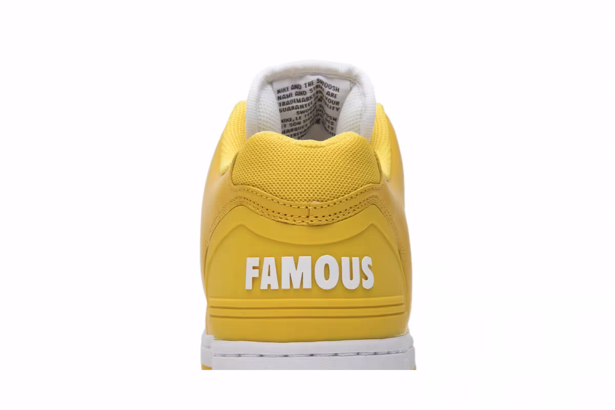 Supreme x Nike Air Force 2 Yellow, view 8