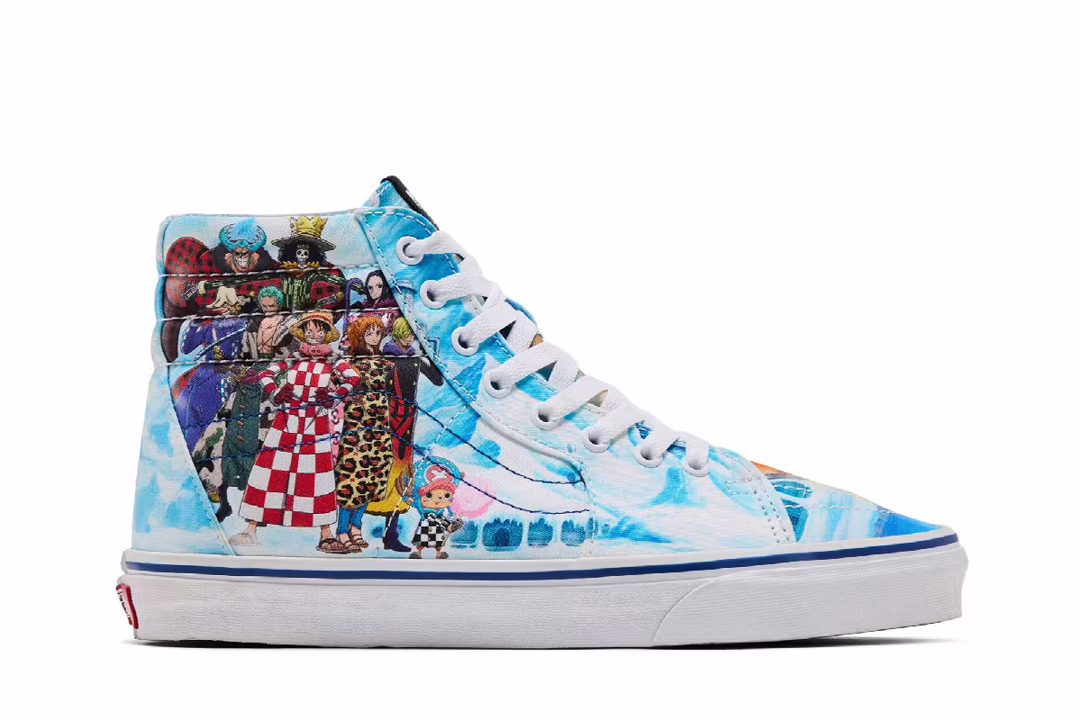 One Piece x Vans Sk8-Hi Punk Hazard, view 2