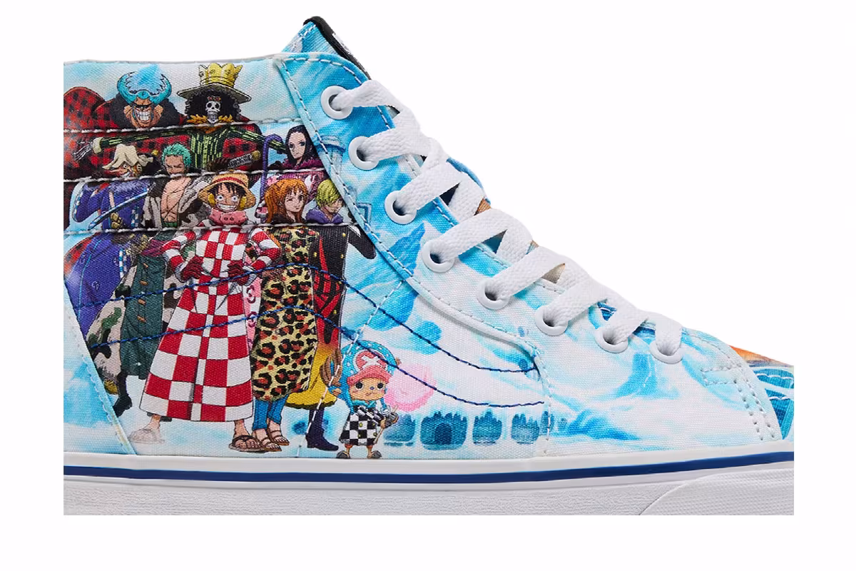 One Piece x Vans Sk8-Hi Punk Hazard, view 3