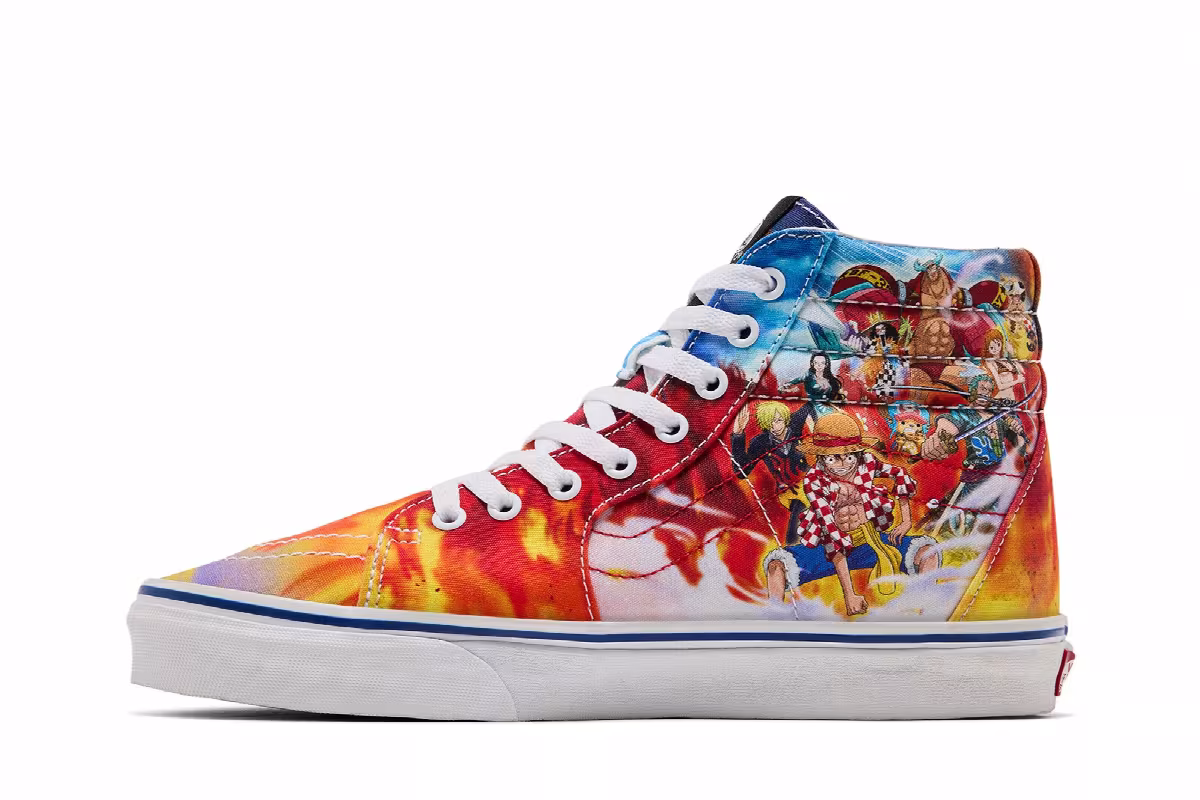 One Piece x Vans Sk8-Hi Punk Hazard, view 4