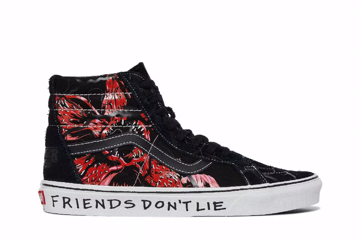 Stranger Things x Vans Sk8-Hi Reissue Upside Down, view 2