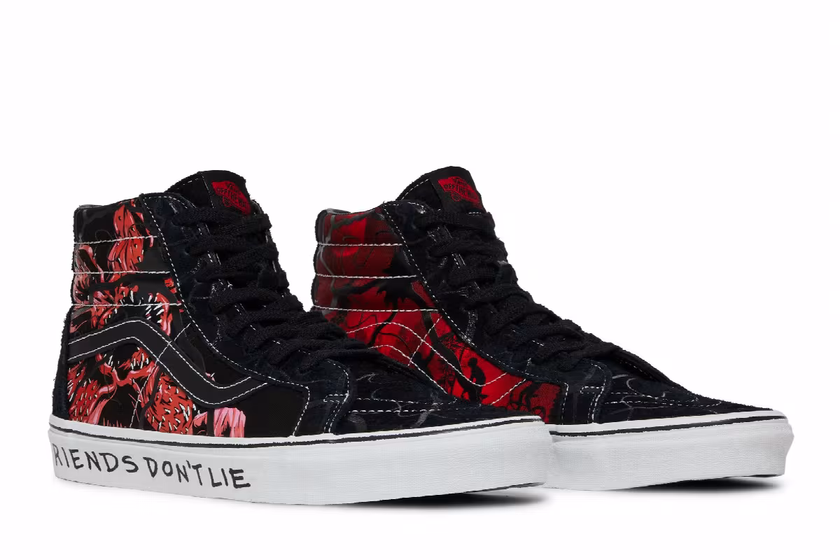 Stranger Things x Vans Sk8-Hi Reissue Upside Down, view 9