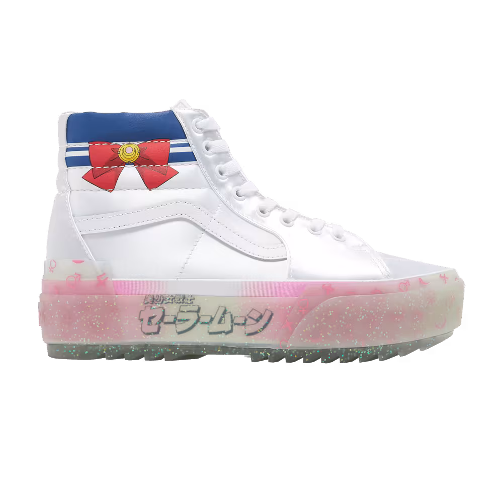 Sailor Moon x Vans Sk8-Hi Stacked Pretty Guardian - Silver