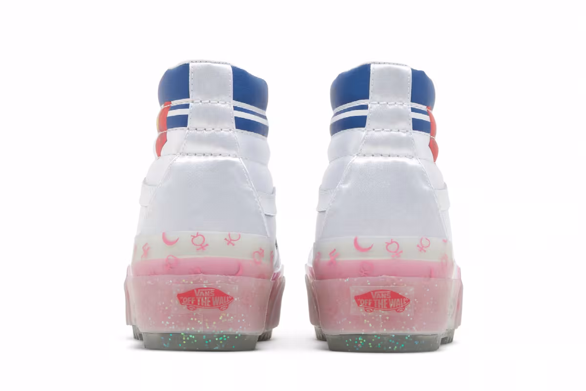 Sailor Moon x Vans Sk8-Hi Stacked Pretty Guardian - Silver, view 7