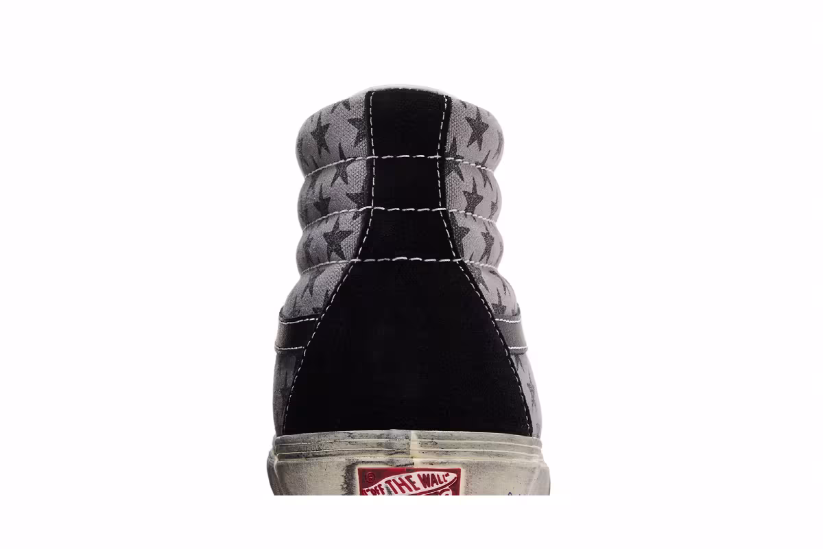 Bianca Chandôn x Vans Sk8-Hi Reissue VLT LX Stressed Black, view 8