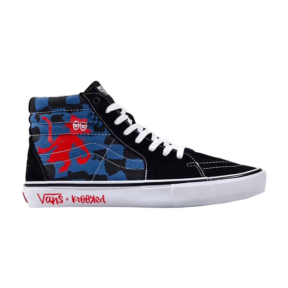 Krooked x Vans Skate Sk8-Hi Natas For Ray Barbee