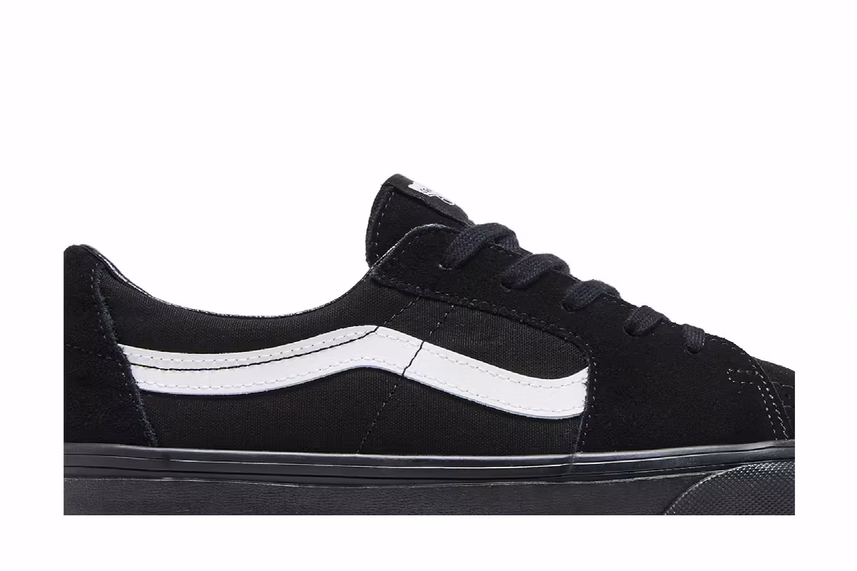 Vans Sk8-Low Contrast Black White, view 3