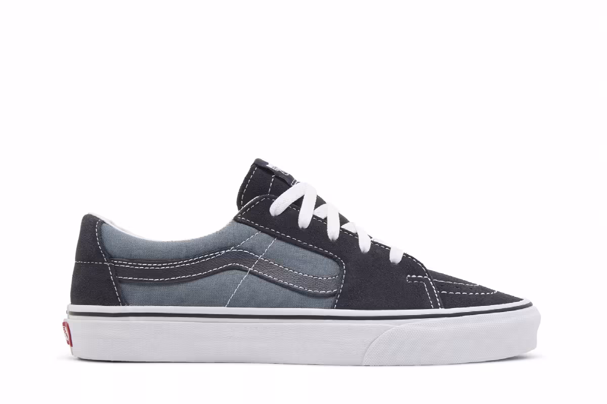 Vans Sk8-Low 2-Tone - Navy Blue, view 2