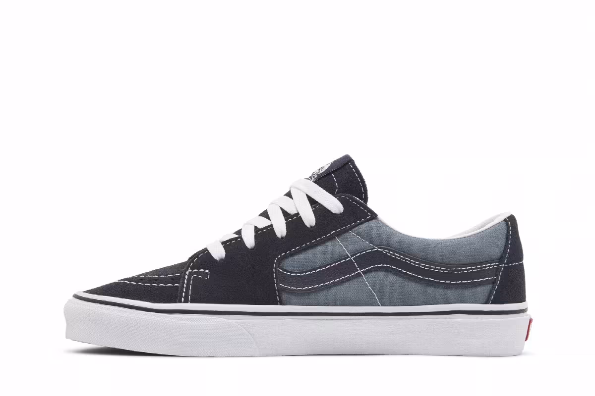Vans Sk8-Low 2-Tone - Navy Blue, view 4