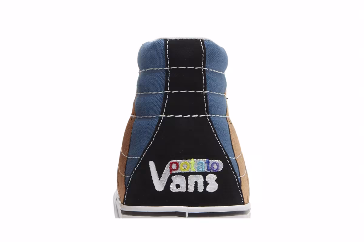 Imran Potato x Vans Sk8-Hi VR3 LX Black Navy, view 8