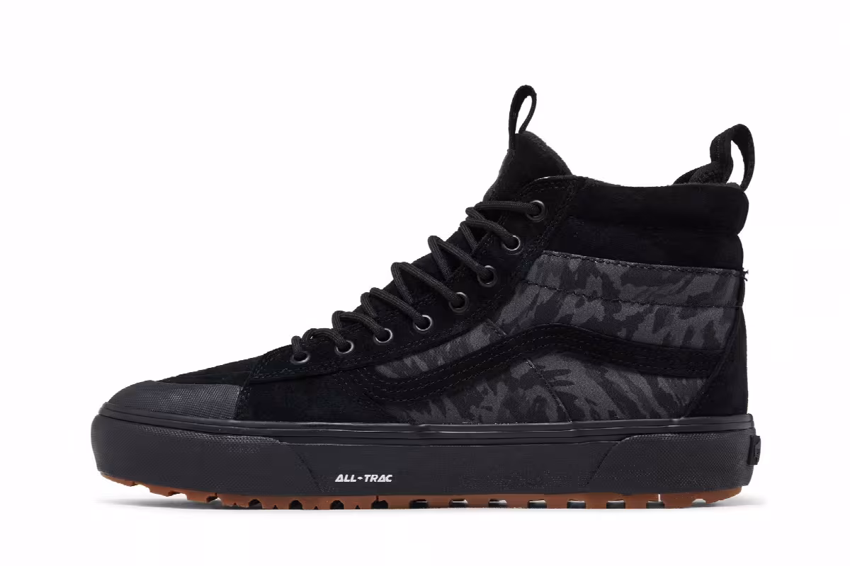 Vans Sk8-Hi MTE-2 Camo - Mono Black, view 4