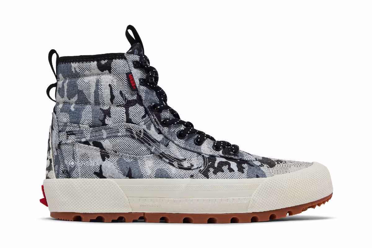 Vans Sk8-Hi GORE-TEX MTE-3 Arctic Camo Cloud, view 2