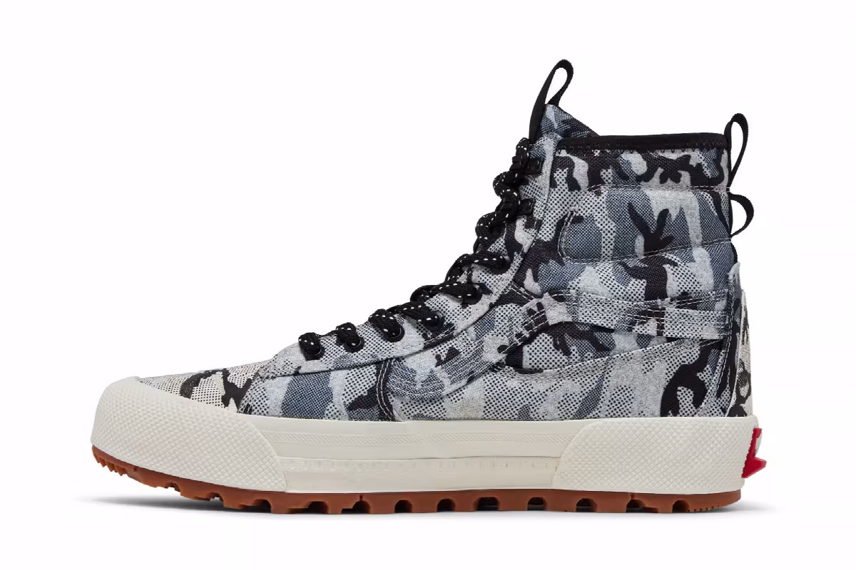 Vans Sk8-Hi GORE-TEX MTE-3 Arctic Camo Cloud, view 4