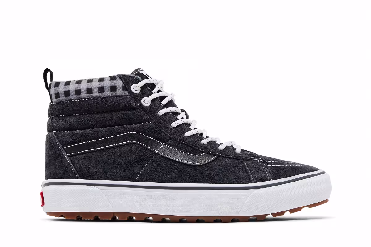 Vans Sk8-Hi MTE-1 Plaid Grey, view 2