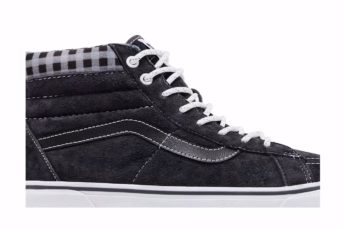 Vans Sk8-Hi MTE-1 Plaid Grey, view 3