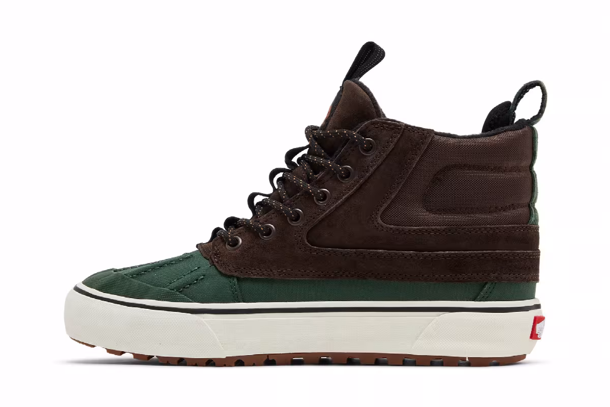 Vans Sk8-Hi Del Pato MTE-2 Brown Green, view 4