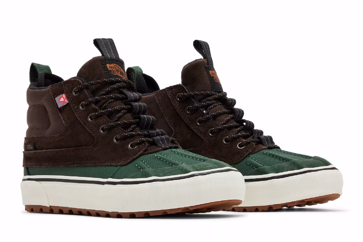 Vans Sk8-Hi Del Pato MTE-2 Brown Green, view 9