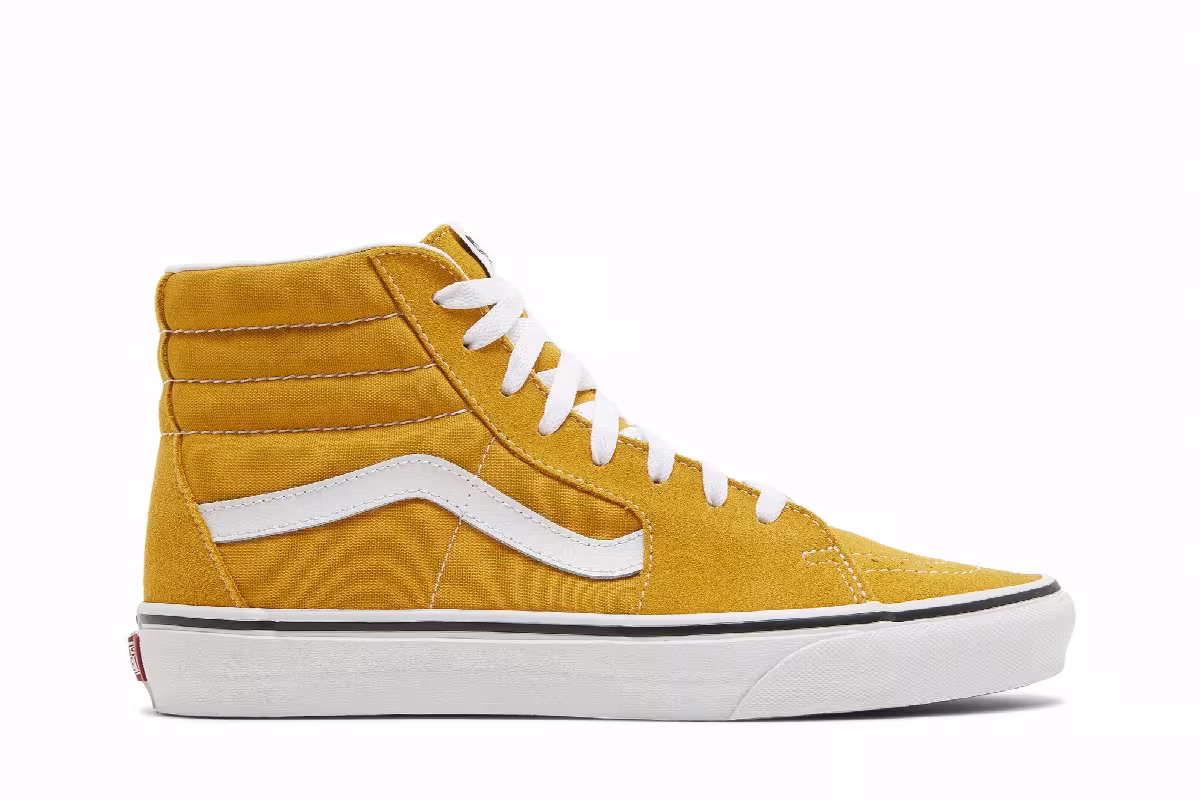 Vans Sk8-Hi Golden Yellow, view 2