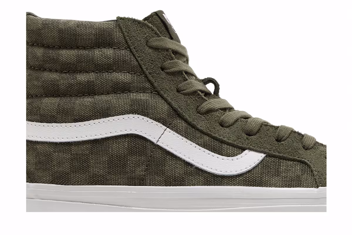 Vans OG Sk8-Hi LX Checkerboard - Grape Leaf, view 3
