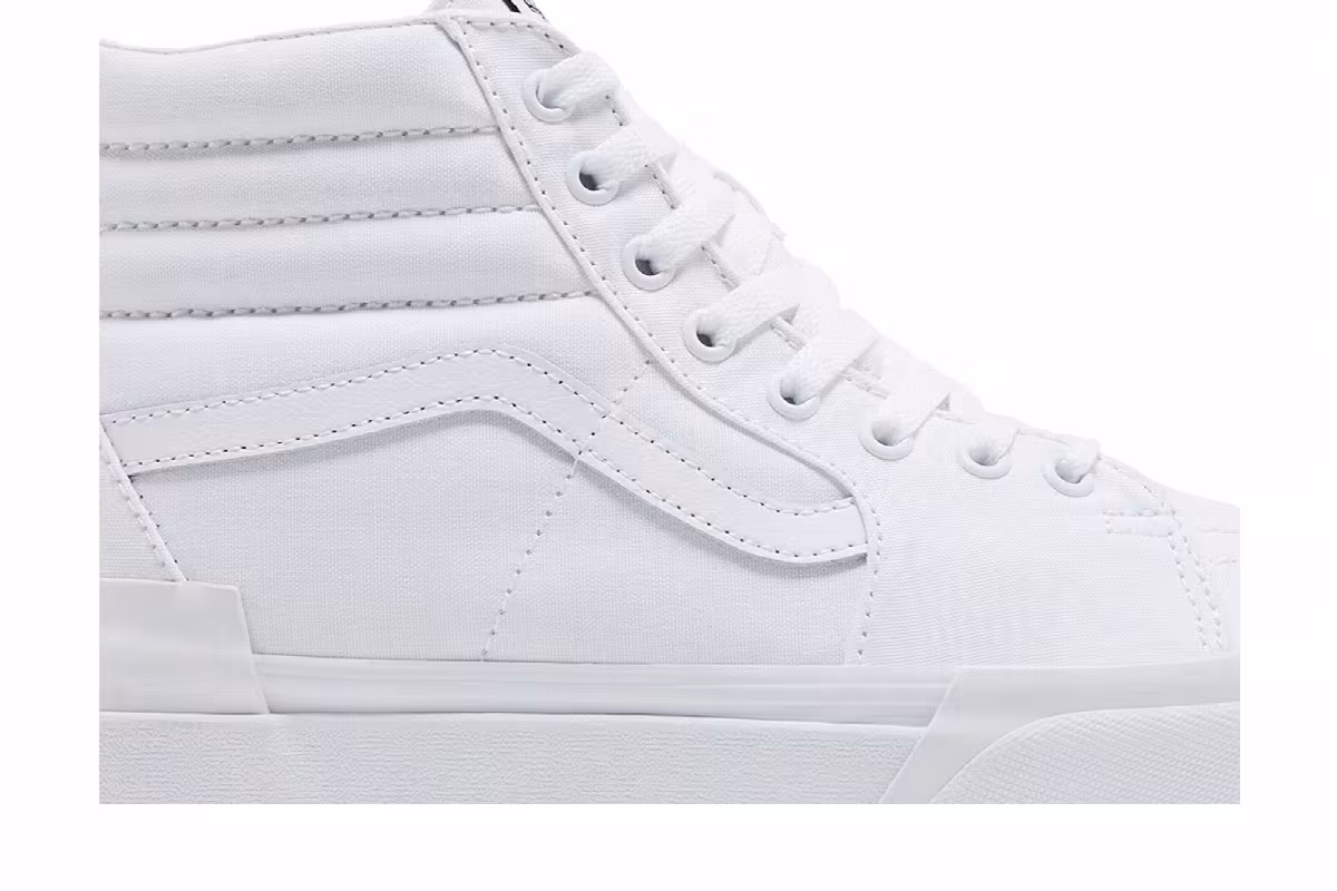 Vans Sk8-Hi Stacked White Gum, view 3