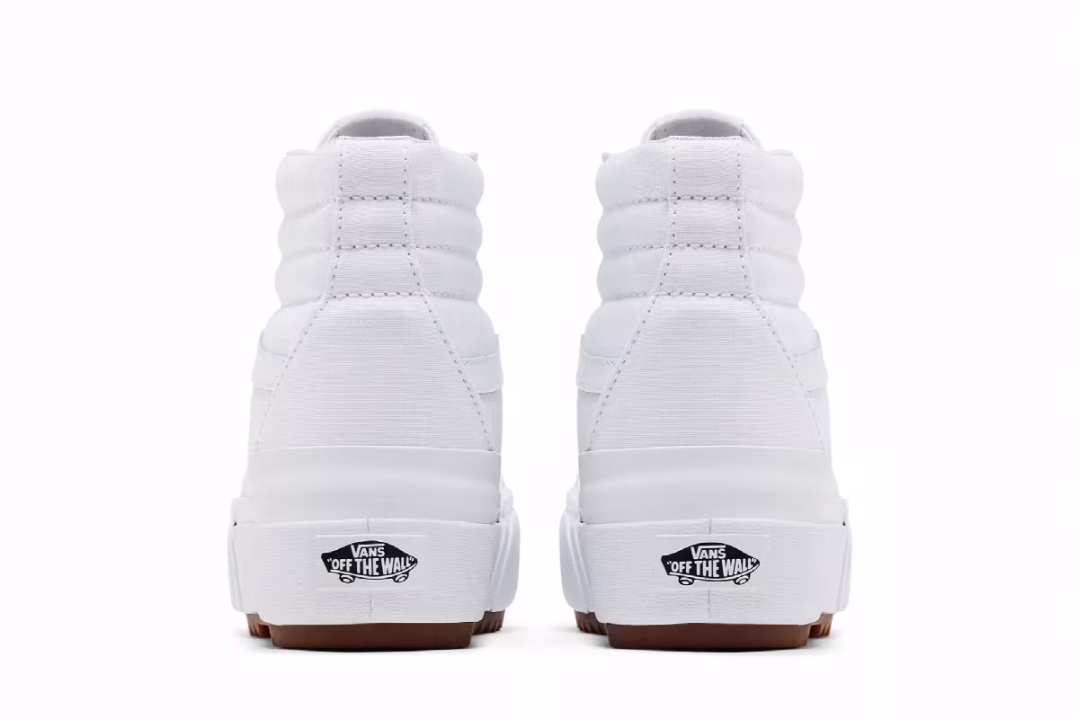 Vans Sk8-Hi Stacked White Gum, view 7