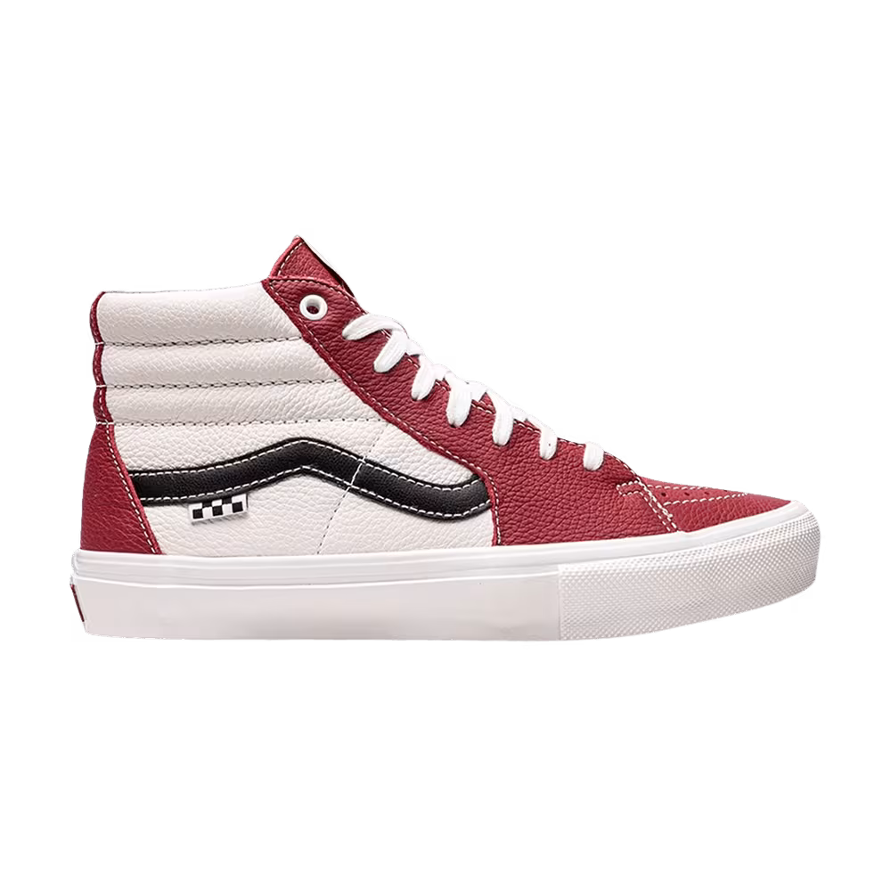 Vans Skate Sk8-Hi Chili Pepper White