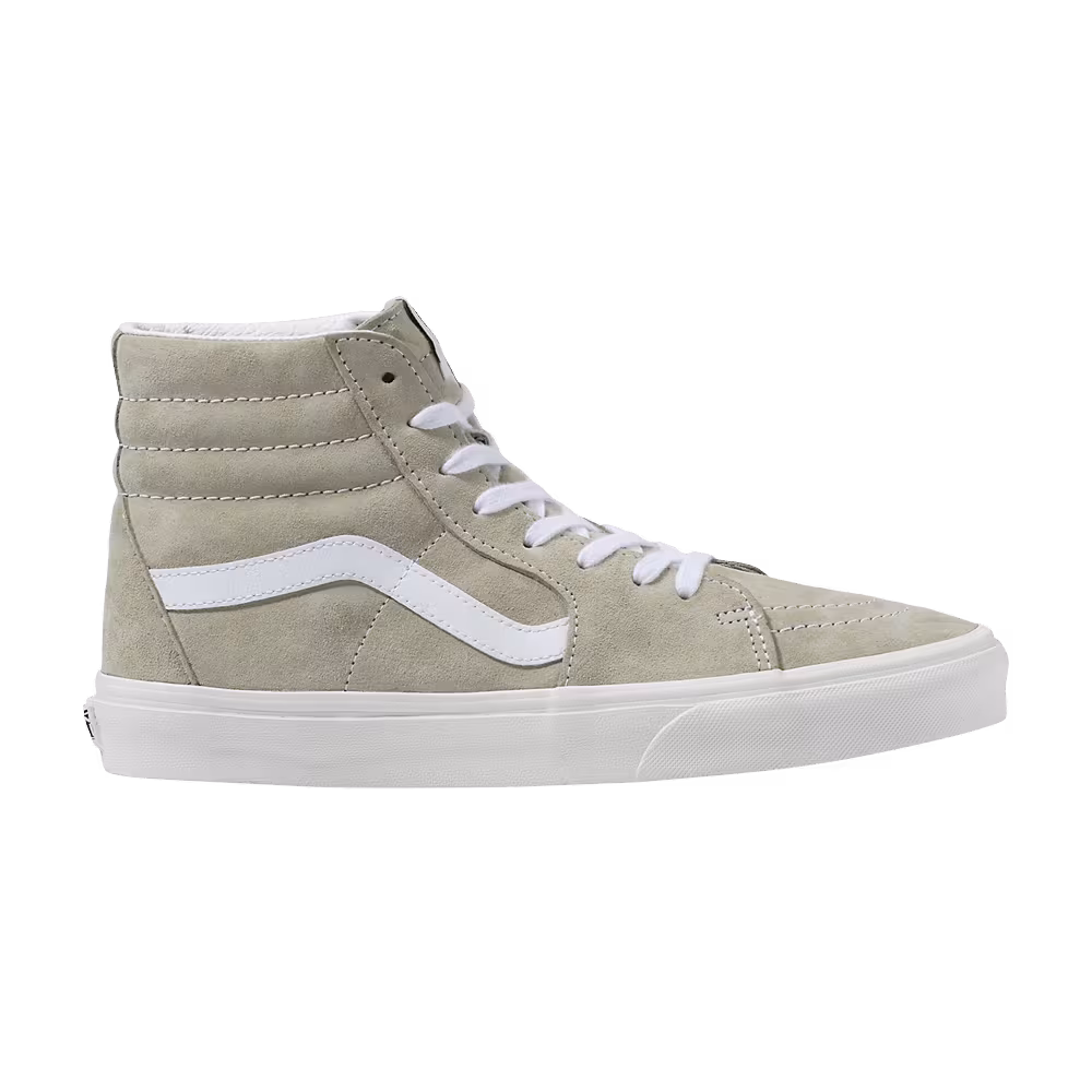 Vans Sk8-Hi Pig Suede - Moss Grey