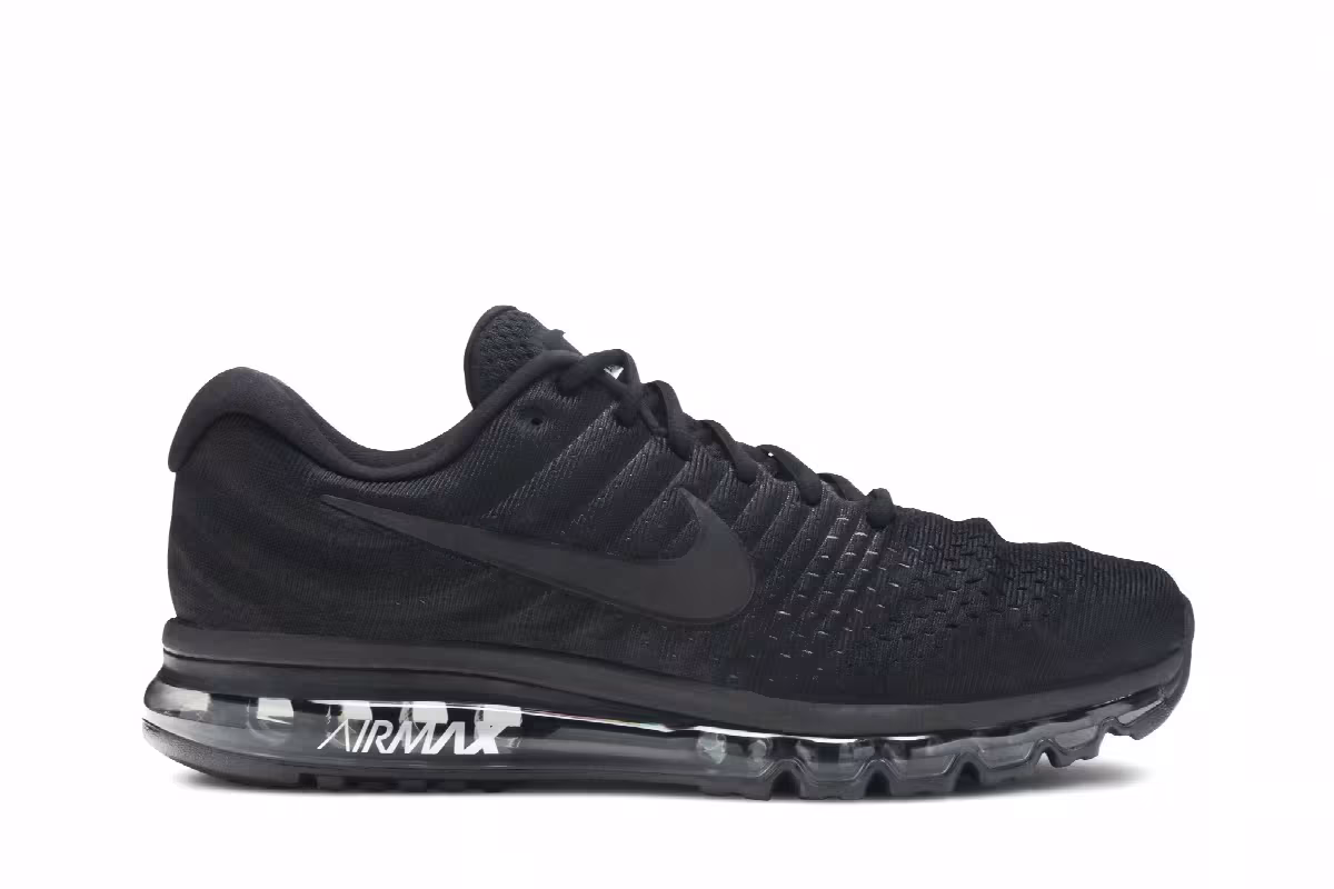 Nike Air Max 2017 Triple Black, view 2