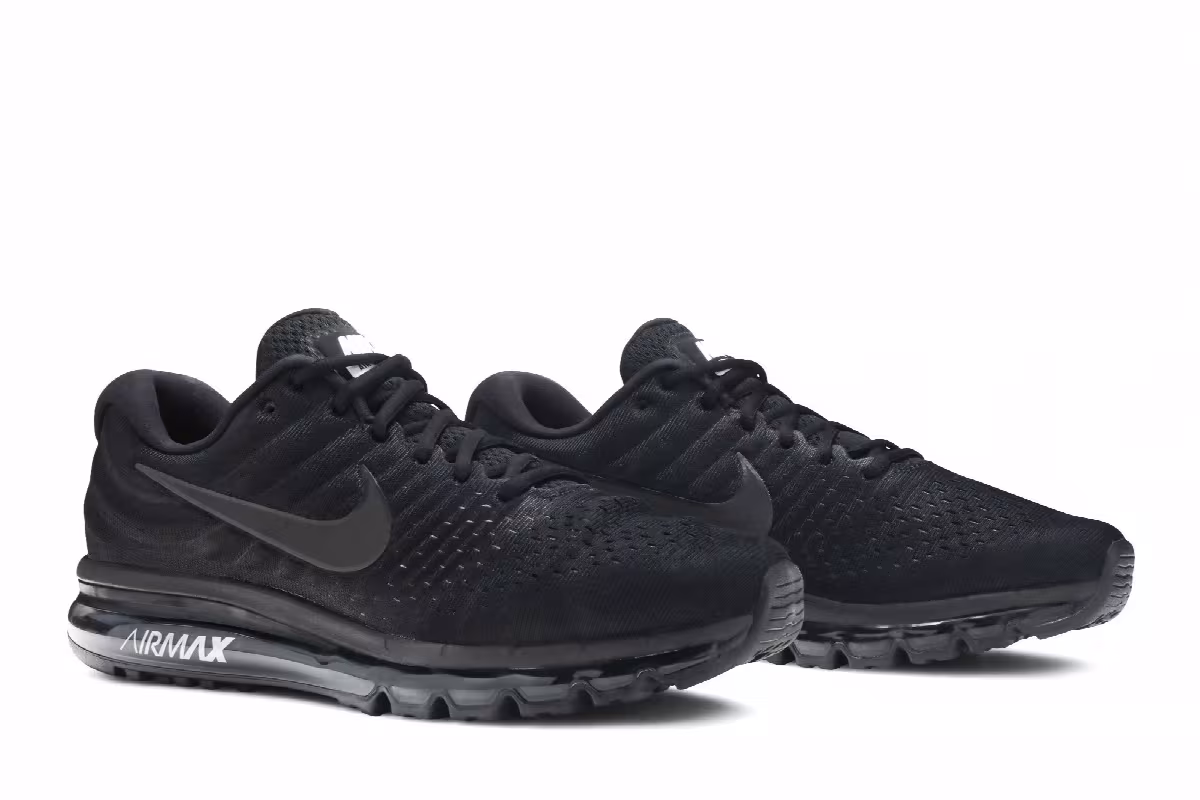 Nike Air Max 2017 Triple Black, view 9