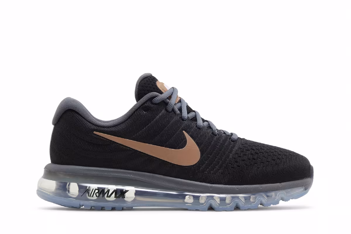 Nike Women's Air Max 2017 Black Pink, view 2