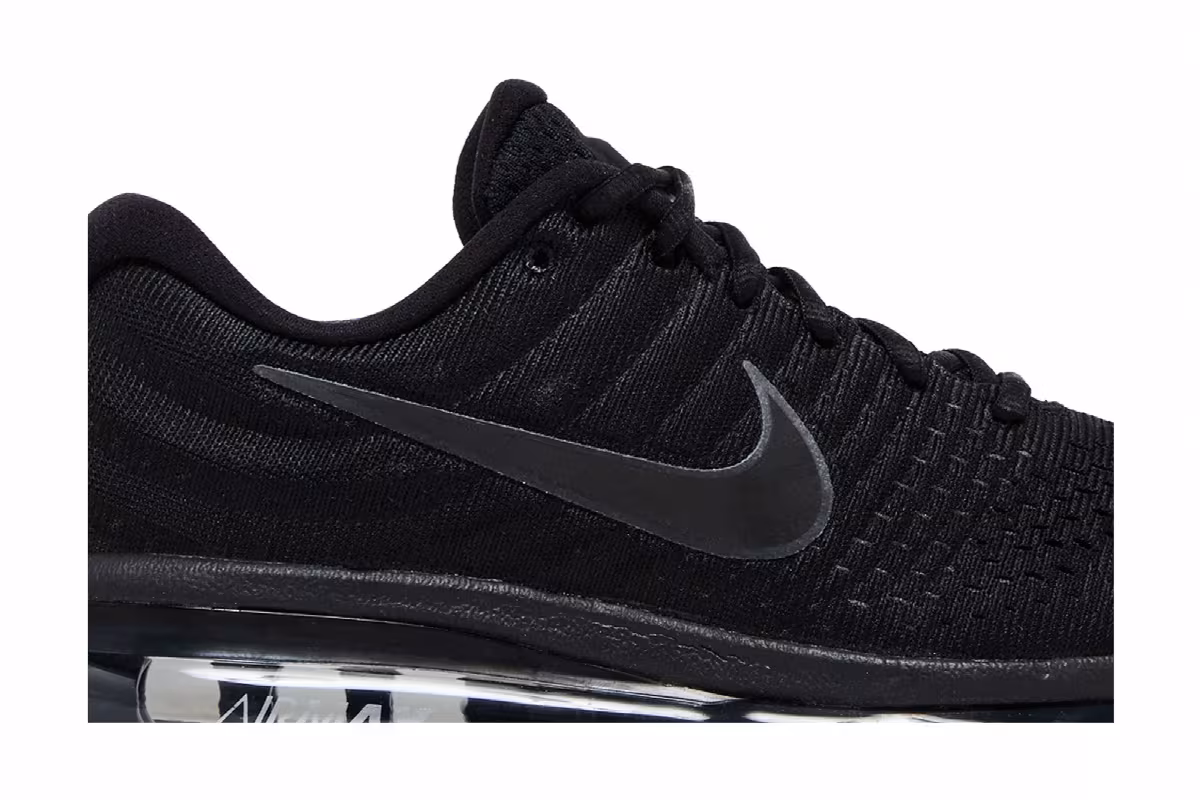 Nike Women's Air Max 2017 Triple Black, view 3
