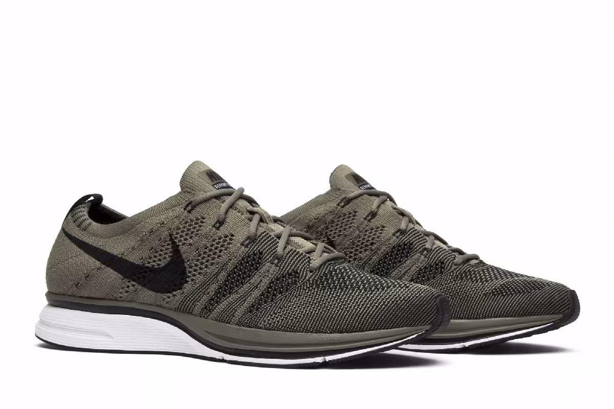 Nike Flyknit Trainer 2017 Olive, view 9