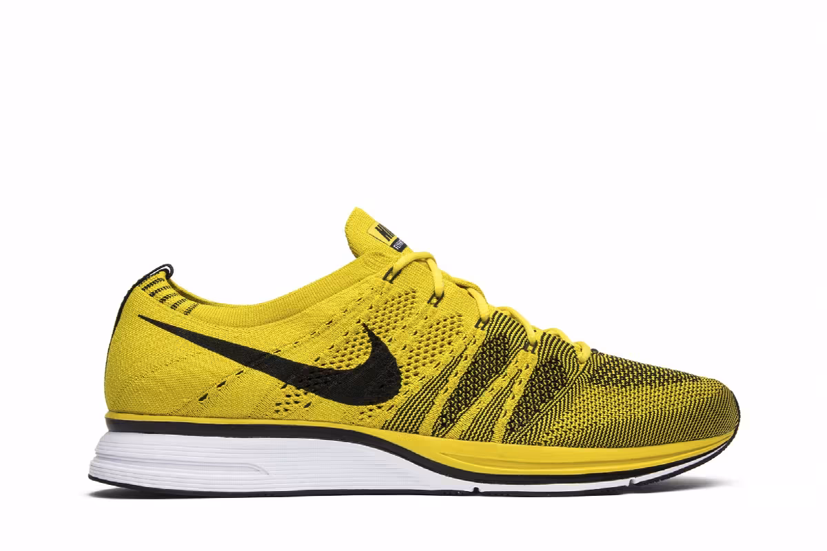 Nike Flyknit Trainer 2017 Bright Citron, view 2