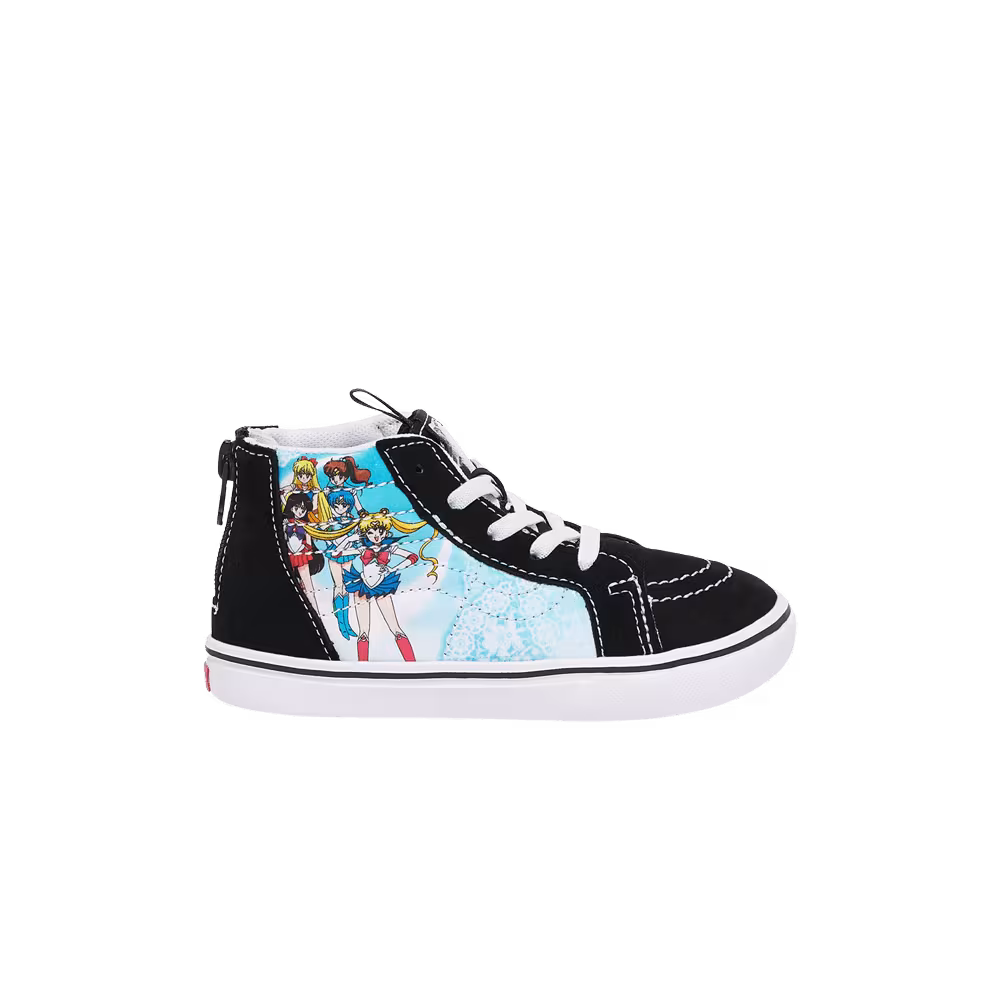 Sailor Moon x Vans Sk8-Hi Zip ComfyCush Toddler Pretty Guardian