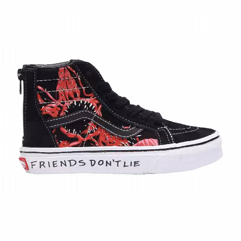 Stranger Things x Vans Sk8-Hi Zip Kids 'Upside Down'